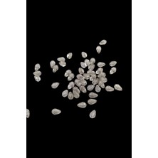 Serhat Aksesuar ve El İşçiliği 8X13 mm Damla Vizon Tonunda Akrilik Boncuk (25 gr 60 Adet)