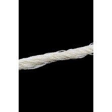 Serhat Aksesuar ve El İşçiliği Inci Arpa Boncuk Güzel Kırık Beyaz 3 mm (20 gr Ortalama 600 Adet)