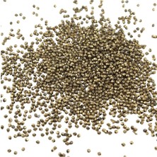 Serhat Aksesuar ve El İşçiliği Eskitme Koyu Renk Gold 3 mm Piramit Plastik Boncuk Aksesuar Takı Malzemesi (25 Gr)