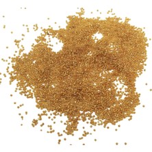Serhat Aksesuar ve El İşçiliği Koyu Sarı (11/0) 2 mm Kum Boncuğu 100 gr