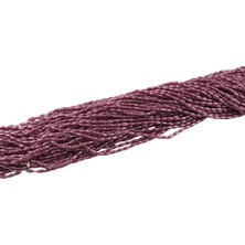 Serhat Aksesuar ve El İşçiliği Inci Arpa Boncuk Güzel Güzel Açık Mürdüm 3x6 mm (20 gr Ortalama 600 Adet)