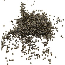 Serhat Aksesuar ve El İşçiliği 08 Kum Boncuk Kaplama Koyu Gold Rengi 3 mm (100 gr 6000 Adet)