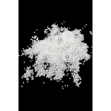 Serhat Aksesuar ve El İşçiliği Kesme Boncuk Çift Karışık Beyaz Janjan 2x1,5 mm (90 Gr)