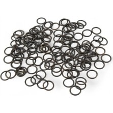 Serhat Aksesuar ve El İşçiliği Zamak 14X1,3 mm Eskitme Koyu Bakır Halka (30 gr 75 Adet)