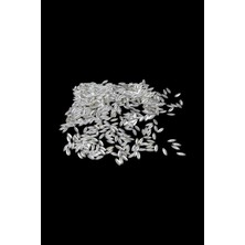 Serhat Aksesuar ve El İşçiliği Yaprak Şekilli 11X4 mm Metal Pirinç Pul Payet (16 gr 155 Adet)