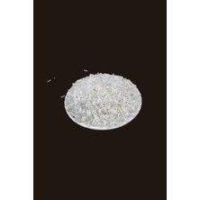 Serhat Aksesuar ve El İşçiliği 6x2 mm Şeffaf Az Janjan Boru Boncuk 100 Gr