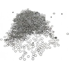 Serhat Aksesuar ve El İşçiliği 5x0,7 mm Halka Gümüş Pul Payet (20 gr 300 Adet)