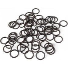 Serhat Aksesuar ve El İşçiliği Eskitme Koyu Bakır 18,6x1,8 mm Halka (30 gr 27 Adet)