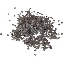 Serhat Aksesuar ve El İşçiliği 5 mm Nokta Desen Ortdan Delikli Pul Payet (30 gr 500 Adet)