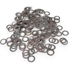 16,5x3 mm Halka Çift Delik Ortası Açık Pul Payet (30 gr 70 Adet)