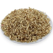 Gold Burgulu Boru 6x2 mm Boncuk 90 gr