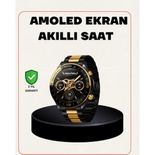 Luxana Amoled Akıllı Saat Manyetik Şarj Gps Destekli Spor ve Günlük Kullanım - AFN9999913-8759