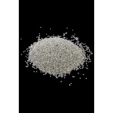 Serhat Aksesuar ve El İşçiliği Kaplama Gümüş (11/0) 2 mm Kum Boncuğu 65 gr