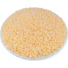 Serhat Aksesuar ve El İşçiliği Pembe Krem (11/0) 2 mm Kum Boncuğu 100 gr