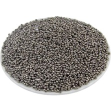 Serhat Aksesuar ve El İşçiliği Kaplama Antrasit (11/0) 2 mm Kum Boncuğu 100 gr