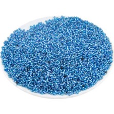 Serhat Aksesuar Kristal Mavi (11/0) 2 mm Kum Boncuğu 100 gr