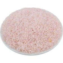 Serhat Aksesuar ve El İşçiliği Janjan Toz Pembe (11/0) 2 mm Kum Boncuğu 100 gr