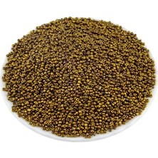 Serhat Aksesuar ve El İşçiliği Kaplama Bakır (11/0) 2 mm Kum Boncuğu 100 gr
