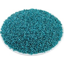 Serhat Aksesuar Kristal Petrol (11/0) 2 mm Kum Boncuğu 100 gr