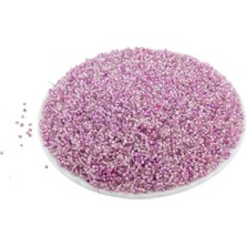 Serhat Aksesuar ve El İşçiliği Kristal Lila (11/0) 2 mm Kum Boncuğu 100 gr