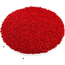 Serhat Aksesuar ve El İşçiliği Mat Güzel Kırmızı (11/0) 2 mm Kum Boncuğu 100 gr
