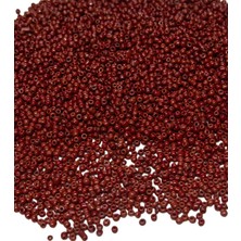 Serhat Aksesuar ve El İşçiliği 100 gr Mat Kahve 06 Numara Hobi Boncuğu