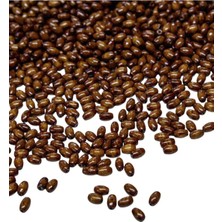 Serhat Aksesuar ve El İşçiliği 4 Mm Arpa Ham Rengi Ahşap Boncuk (8X4 MM) 50 gr (750 ADET)