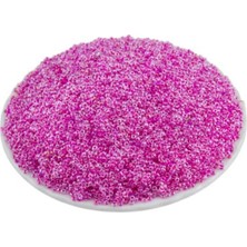 Serhat Aksesuar ve El İşçiliği Fuşya (11/0) 2 mm Kum Boncuğu 100 gr