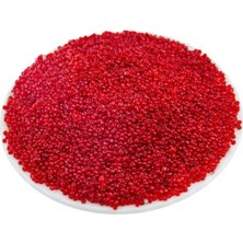 Serhat Aksesuar ve El İşçiliği Şeffaf Ortak Kırmızı (11/0) 2 mm Kum Boncuğu 100 gr