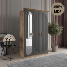Comiet Soho 3 Kapak Mdf Gardırop