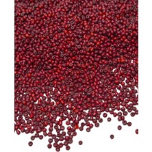 Serhat Aksesuar ve El İşçiliği 3 mm Bordo Renk Ahşap Boncuk 40 gr