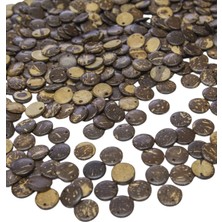 Serhat Aksesuar ve El İşçiliği 15 Mm Tek Delikli Kokonat Ahşap Boncuk 50 gr (90 Adet)