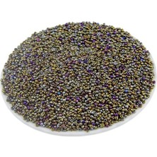Serhat Aksesuar ve El İşçiliği Köylü Boncuğu Rengi (11/0) 2 mm Kum Boncuğu 100 gr