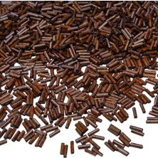 Serhat Aksesuar ve El İşçiliği 10 mm Bambu Kahve Rengi Ahşap Boncuk 50 gr