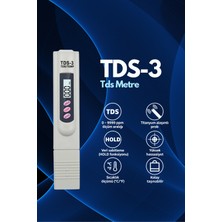 Novasmart Tds-3 Dijital Su Kalitesi Ölçüm Cihazı – Tds ve Sıcaklık Ölçer
