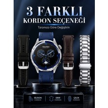 Luxana Uzun Süreli Pil Ömrüne Sahip Amoled Akıllı Saat 3 Kordonlu Tasarım - AFN9998756-2365