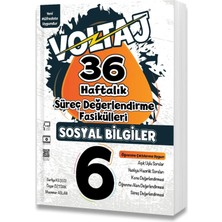 6.sinif Voltaj Sosyal Bi̇lgi̇ler 36 Haftalik Süreç Değerlendi̇rme Fasi̇külleri̇