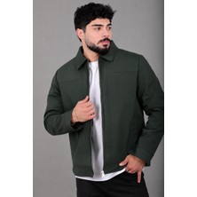 Stil Kombin Içi Kürklü Yakalı Orta Kışlık Mont Pldp 3033-M_50511