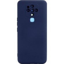 MiraLive Tecno Camon 16 Kılıf Nano Içi Kadife Silikon - Lacivert