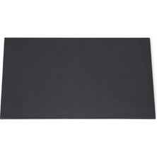Dinç Kitchen Siyah Pleksi Pasta Sunum Tablası 13×30 cm 5 mm