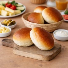 İnanç Fırın Inanç Fırın Klasik Hamburger Ekmeği 6'lı - Odun Ateşinde, Ekşi Mayalı