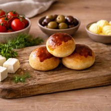 İnanç Fırın Inanç Fırın Mini Hamburger Ekmeği 20'li - Odun Ateşinde, Ekşi Mayalı