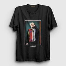 Presmono Unisex Siyah Gosha Lil Peep T-Shirt