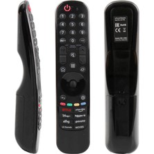 Weko RM-L1863 LG Netflix Prime Video Rakuten Sling Disney+ Tuşlu LCD Led TV Kumanda