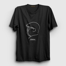 Presmono Unisex Siyah Neon The Notorious BIG T-Shirt