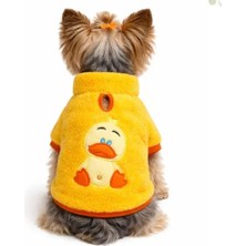 Gedyco Chici Canary Peluş Küçük Irk Köpek Sweatshirtü