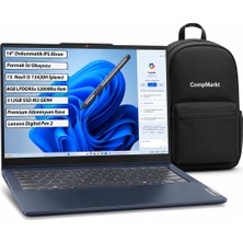 Lenovoıdeapad 5 2-In-1 14IRH9 Intel Core I5 13420H 16GB 1tb SSD Windows 11  14" Wuxga Dokunmatik Taşınabilir Bilgisayar 83KX005CTR + Lenovo Kalem +Compmarktçanta