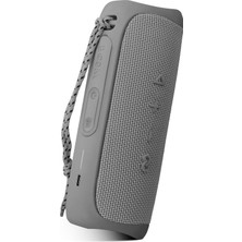 Asitan Boom Gri Taşınabilir Kablosuz Bluetooth Hoparlör, 5W x 2, Fm Radyo, Mikrofon, Su Dayanıklı