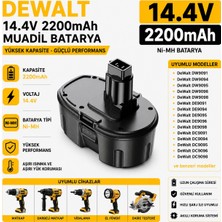İnfostar Dewalt DW991KQ-2, DW991KS-2, DW992K-2, DW994KQ ile Uyumlu Muadil Matkap Bataryası