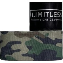 Limitless Yeşil Camo Boks Bandajı 3.5 Mtr